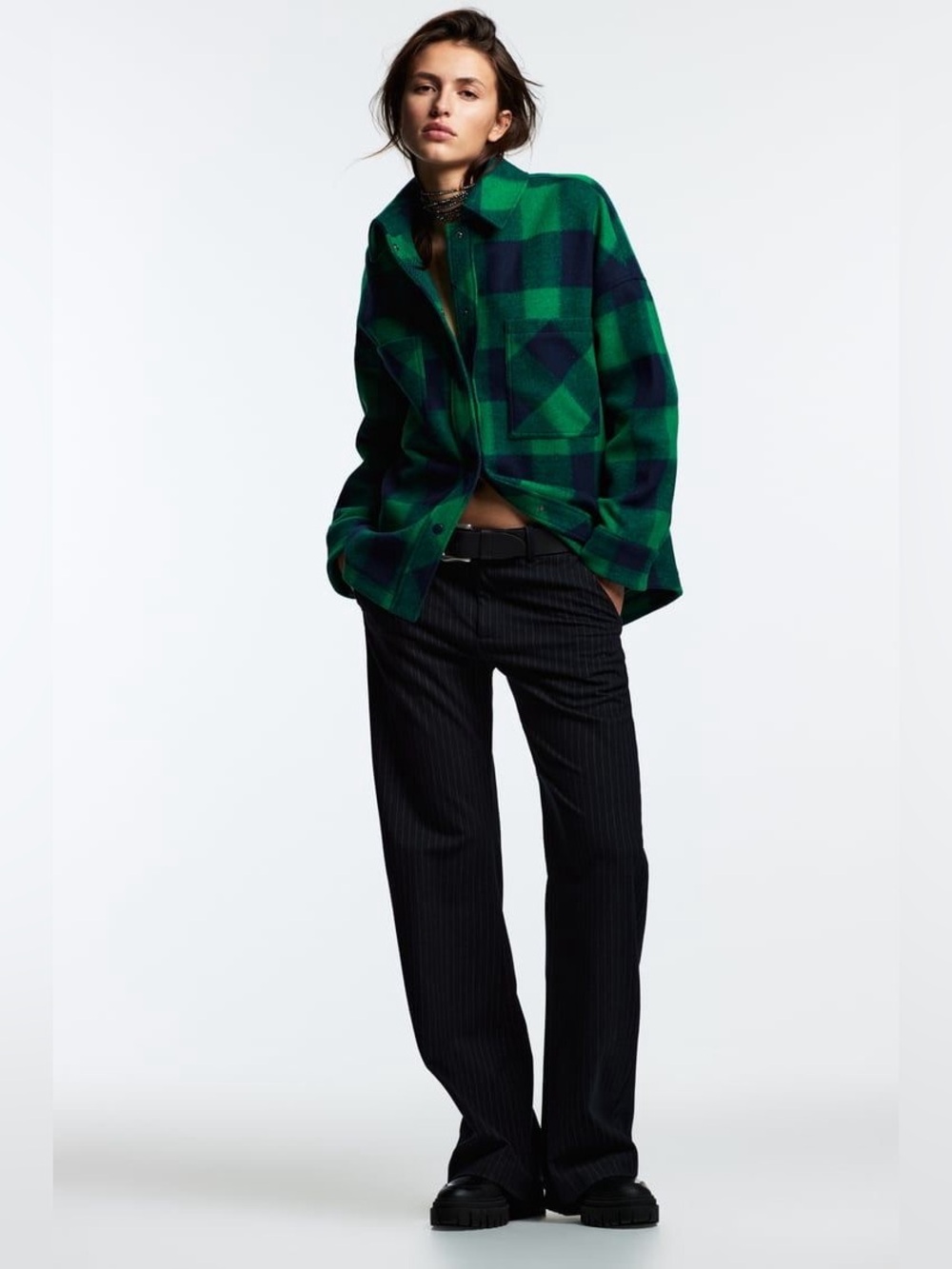 Zara Plaid Shacket